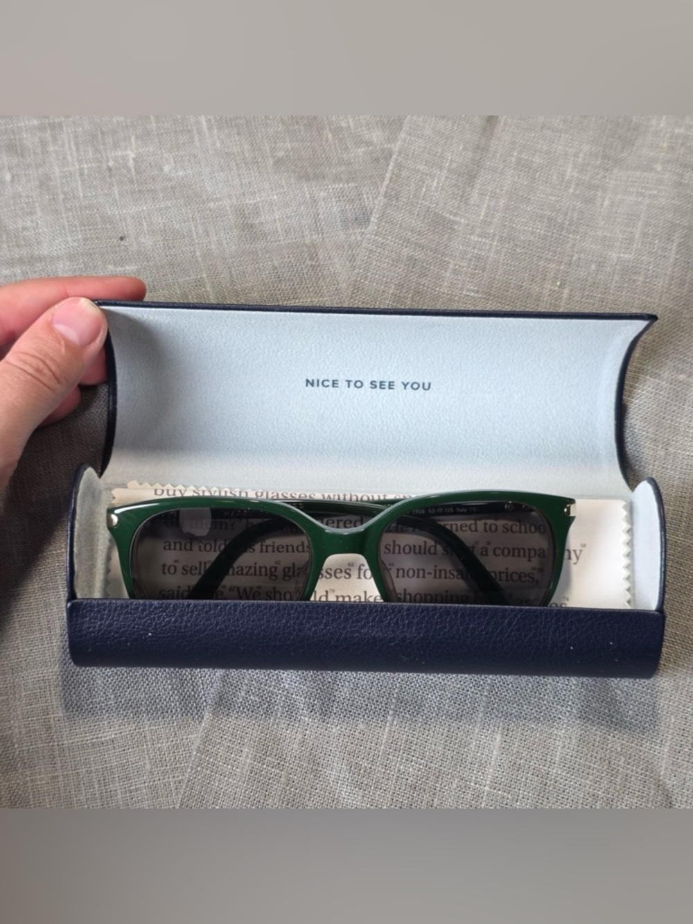 Warby Parker Lauren M3708 Eyeglasses 52-17-135 Frame - Picture 1 of 8